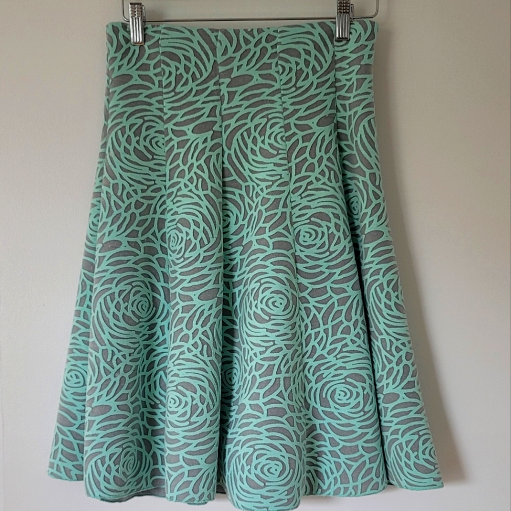 Knit A-line Skirt